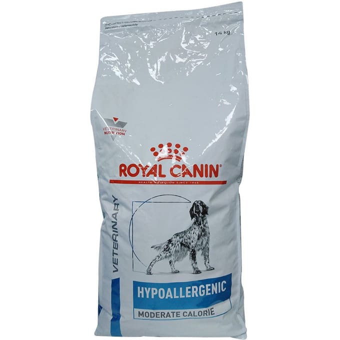 Royal Canin - Hondenvoer Droog Hypoallergenic Moderate Calorie - 1 x 14 kg