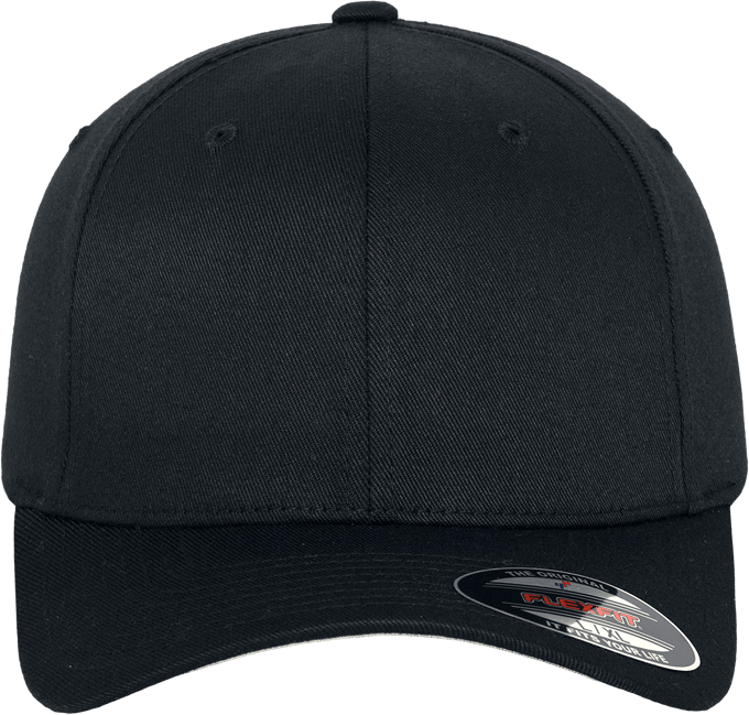 Flexfit Wooly Combed Unisex Cap - zwart - XS/S