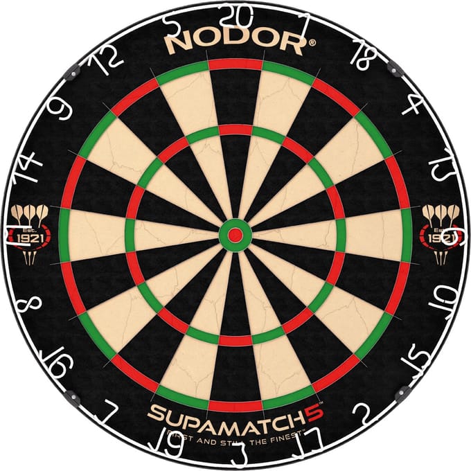 Nodor Supamatch 5 - Professioneel Dartbord