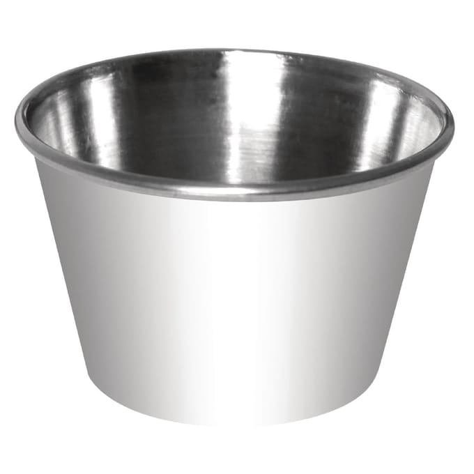 Olympia RVS sausschaaltjes 11,5cl (12 stuks)