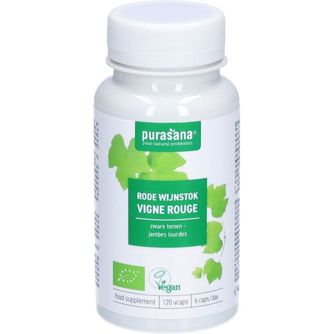 Bio Rode Wijnstok 315Mg Pura