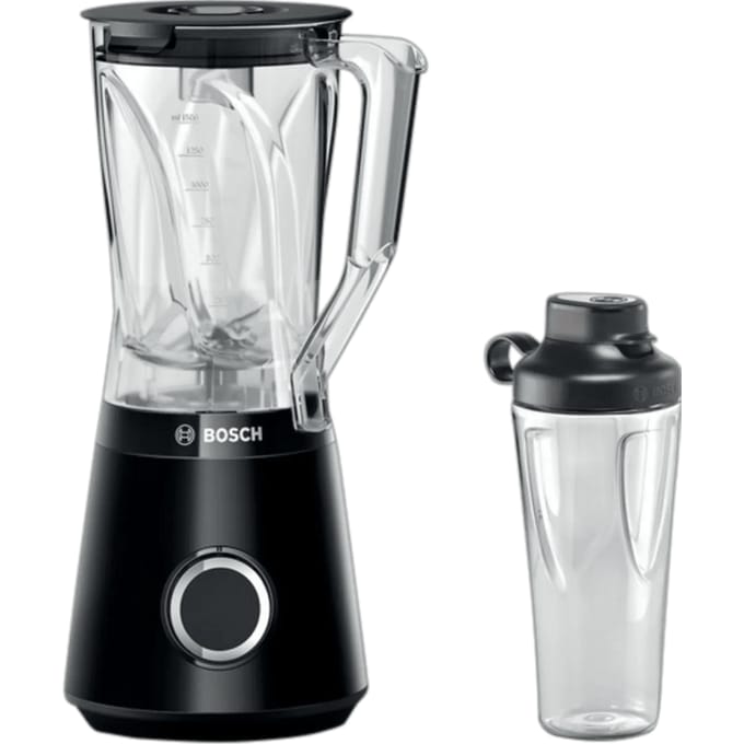 Bosch MMB614GO Blender - VitaPower Serie 4 - 1200W - Zwart - TO GO bottle