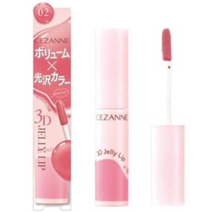 CEZANNE - 3D Jelly Lip 02 Milk Rose