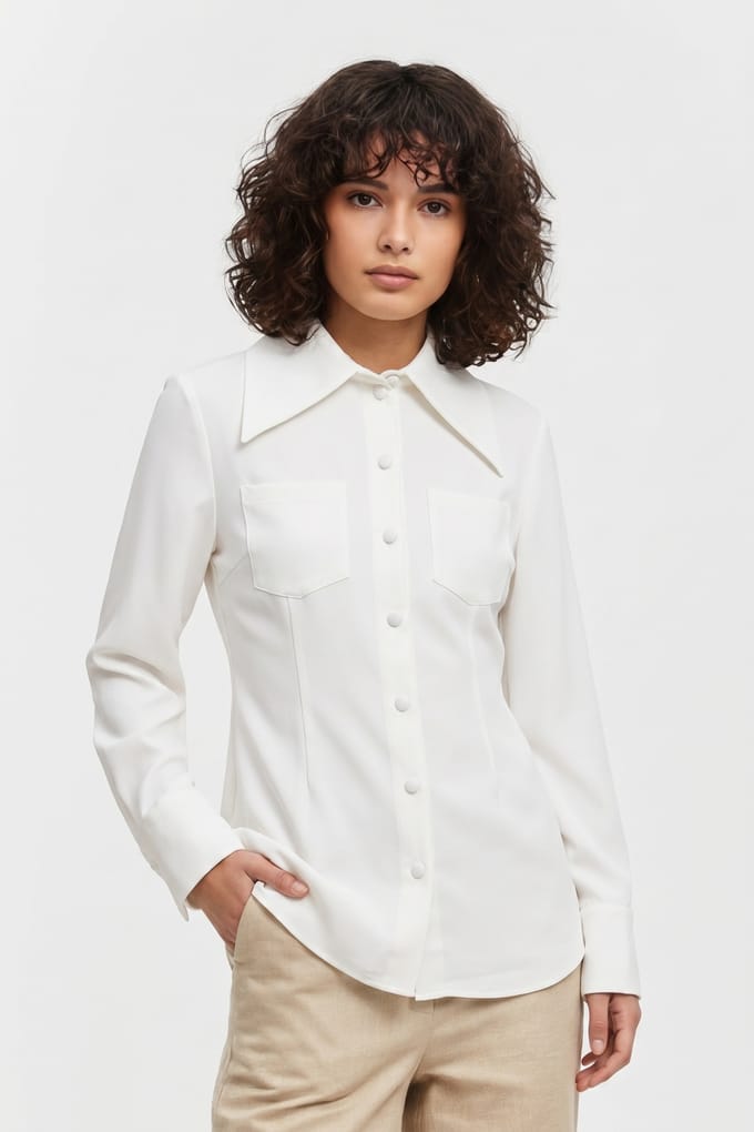 Odd Muse Fitted Shirt White Taglia: M | Magliette intime Outlet | Donna | Bianco