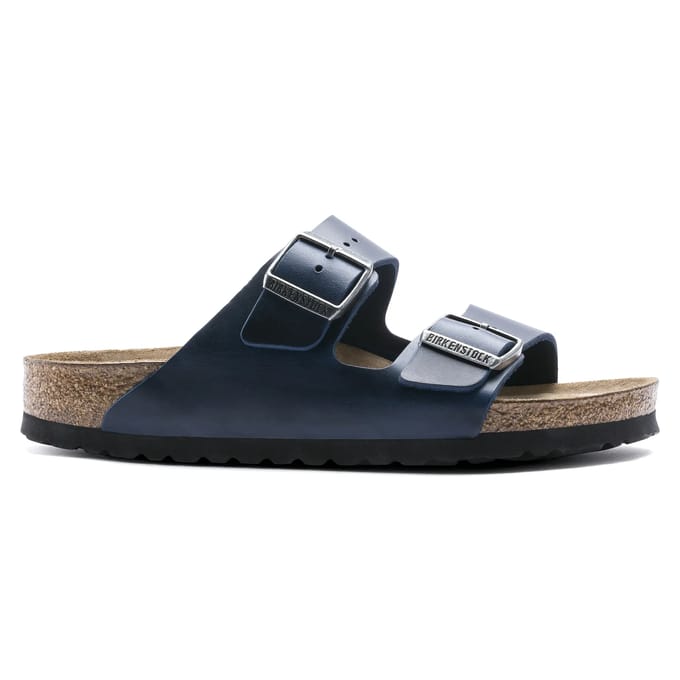 Birkenstock - Arizona Vetleer Normaal Voetbed - Maat 39