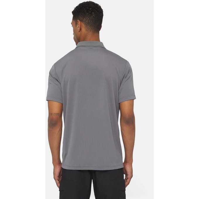 Dickies Everyday Polyester Heren Grijze Poloshirt