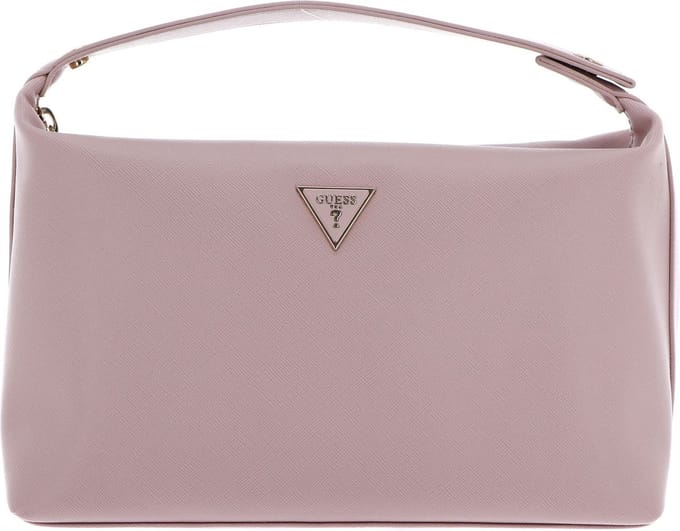 GUESS Cosmetische tas Strap Beauty Case Rose Roze
