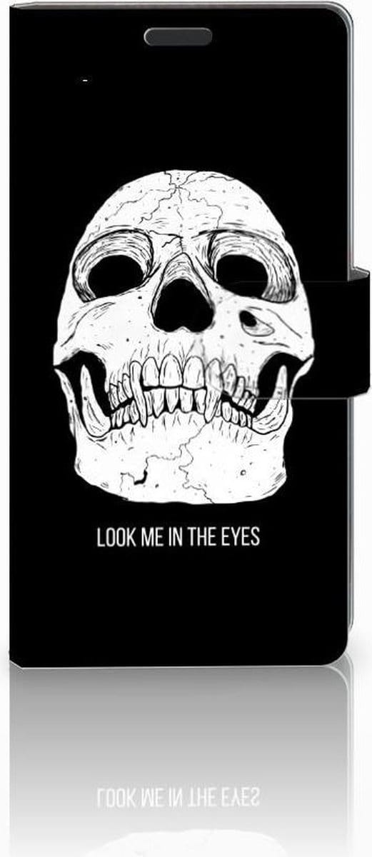 Telefoonhoesje met Naam Sony Xperia Z3 Skull Eyes
