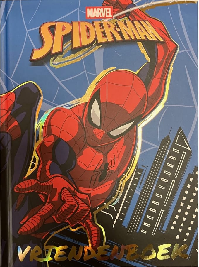 Marvel Spiderman Vriendenboek voor Jongens
