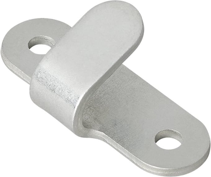 ProPlus Gebogen touwhaak - verzinkt metaal - 65x27 mm - duurzaam en roestbestendig