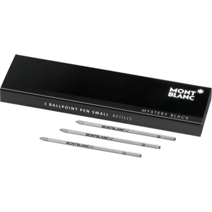 Montblanc vulling voor de meisterstück balpen, kleur mystery black (small)