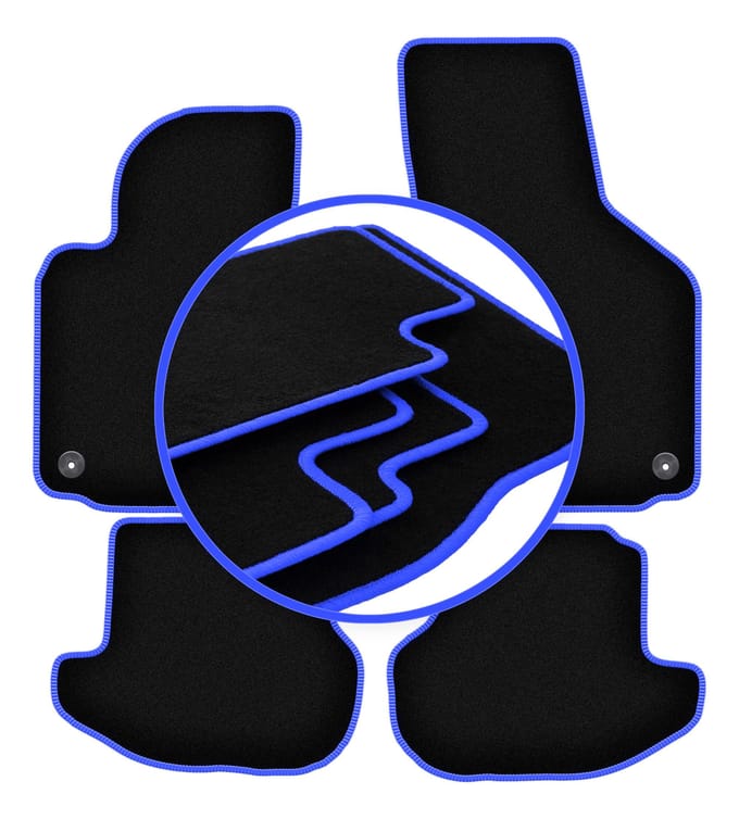 CARLUX-BLUE automatten voor: Volkswagen Eos cabrio (2005-2015)