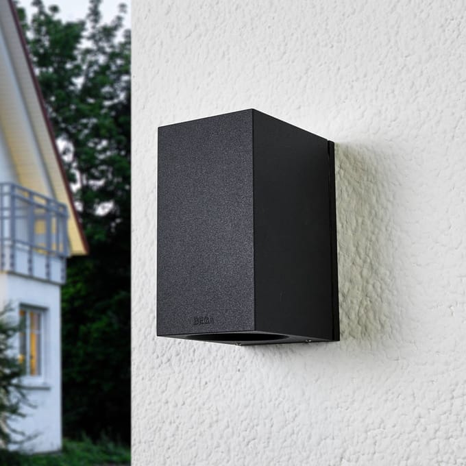 BEGA 33590K3 buitenwandlamp grafiet 3.000K up/down