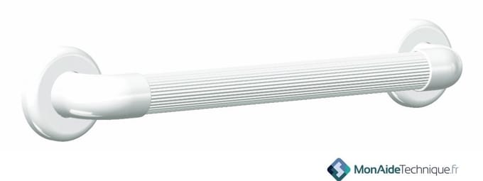 Handgreep muurbeugel met ribbelstructuur : Lengte: 45 cm