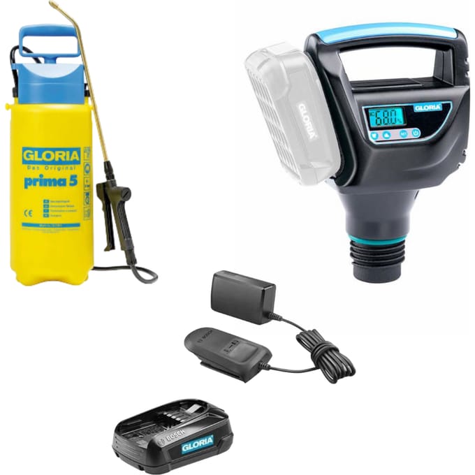 Gloria accu drukspuit 5 liter set