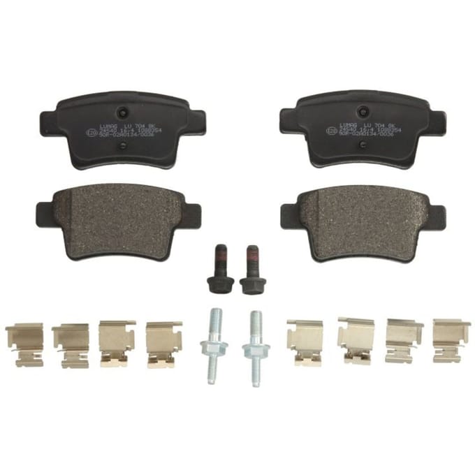 Remblokset BRECK 24540 00 704 00, achter