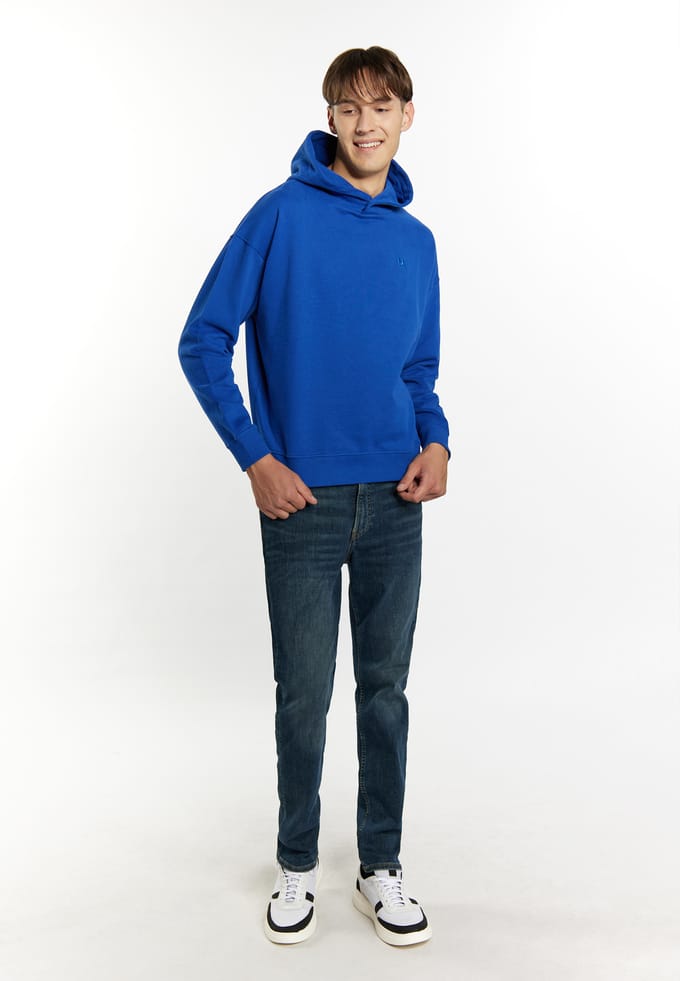 Mo Hoodie Heren KONING BLAUW