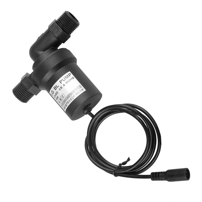 12V 10W DC Borstelloze Zonne Hoge Temperatuur Waterpomp voor Circulatiepompen