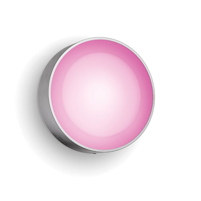 Philips Hue Daylo muurlamp - wit en gekleurd licht - roestvrij staal