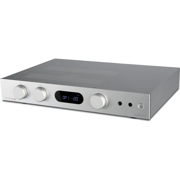 Audiolab 6000A Geïntegreerde Versterker - Krachtige DAC - Bluetooth-Streaming - Phono-Ingang - Zilver