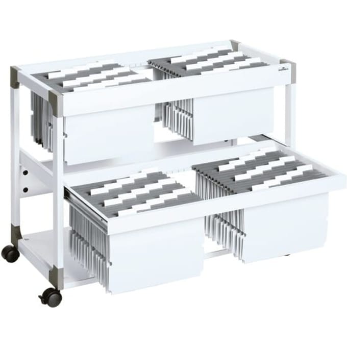 Durable Hangmappenwagen 379210 Grijs 1 stuk(s)