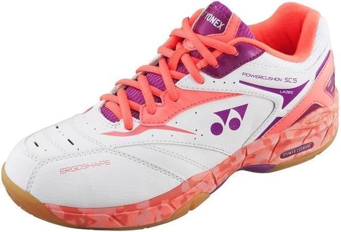 Yonex Power Cushion SC5 Damesschoen Coral Orange 42