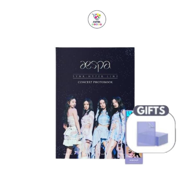 AESPA 1e concert SYNK HYPER LINE FOTOBOEK black