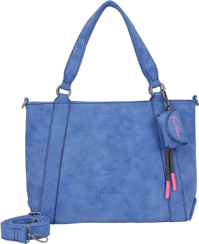 Fritzi aus Preußen Schoudertas Bitzi08 Jive Shopper Ultra Blue Blauw