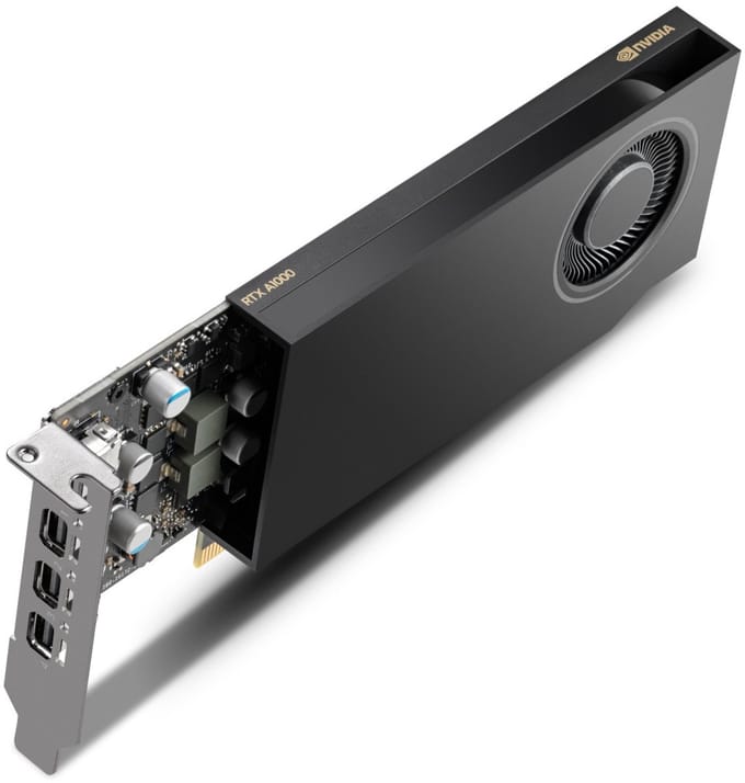 PNY RTX A1000 Small Box - 8GB GDDR6 RAM - Grafische kaarten