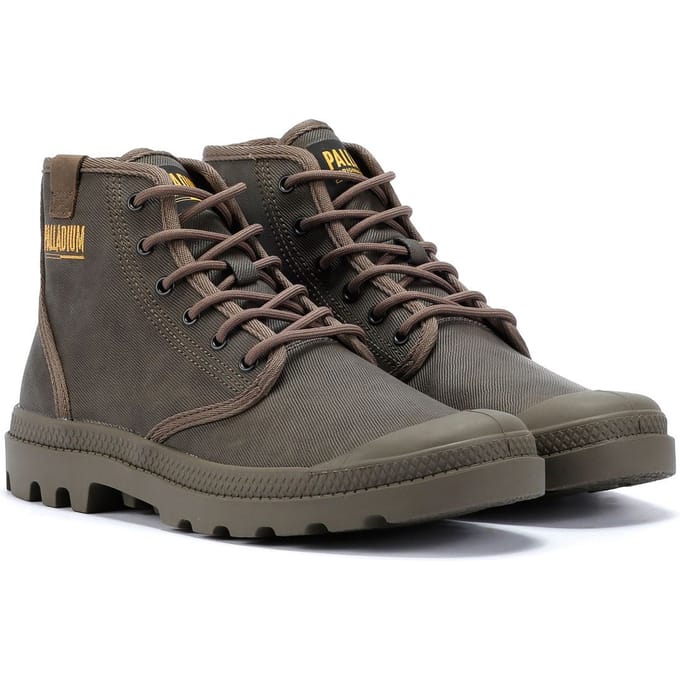 Palladium Pampa Hi Wax Major Bruin Laarzen