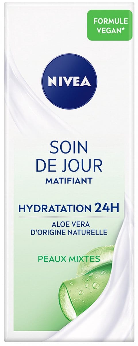 Nivea Matterende Dagverzorging 24u Hydratatie met Aloë Vera Gemengde Huid 50 ml