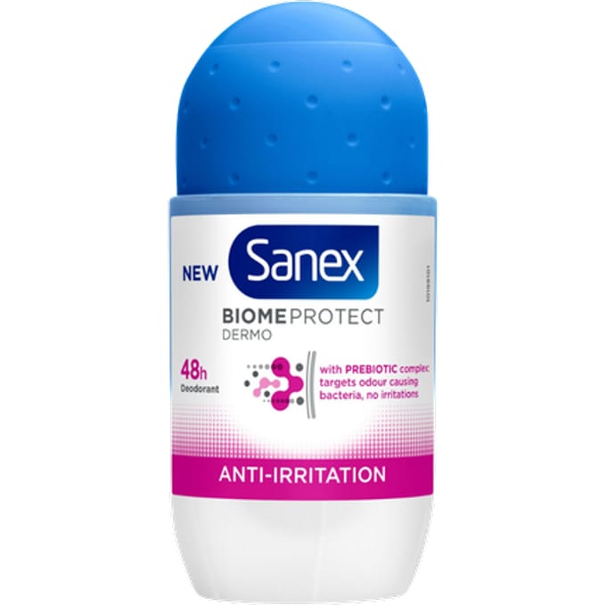 Sanex Biome Protect Dermo Anti-Irritation Deodorant Roll-On – 50 ml