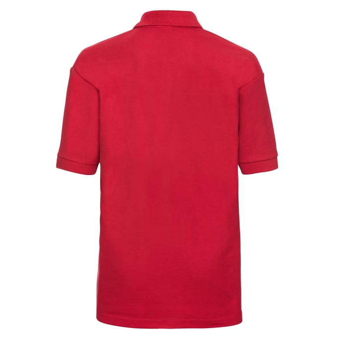 Russell Kinder/Kinder Piqué Poloshirt (Helder rood)