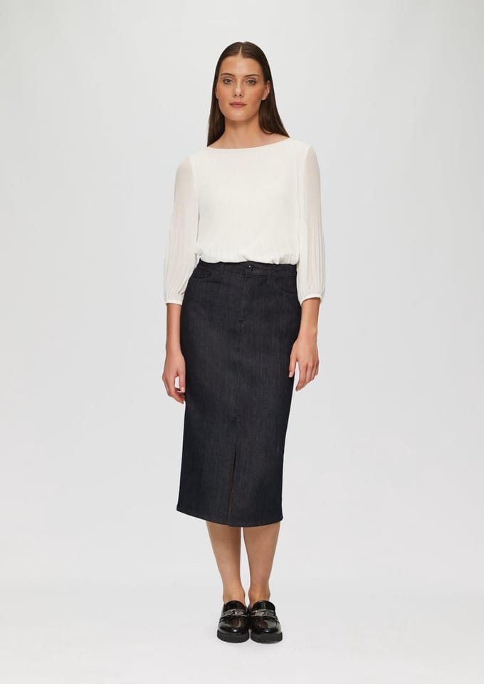 s.Oliver BLACK LABEL - Rok - Maat 36 - Vrouwen - 59Z2 BLUE -