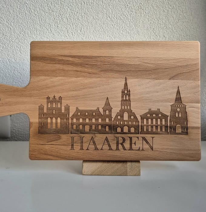borrelplank beukenhout skyline Haaren 59 cm