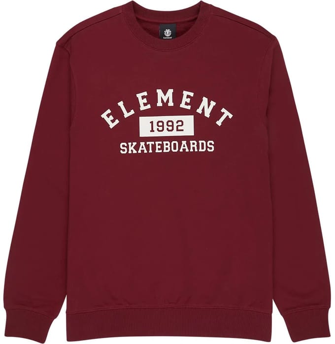 Element Home Team Sweatshirt Rood S Man
