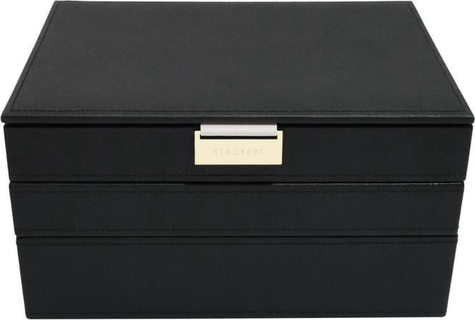 STACKERS BLACK - Sieradendoos - Juwelendoos - Sieradenhouder - Sieraden Organizer