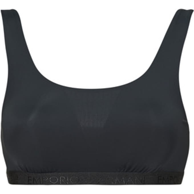 Emporio Armani  Bralette ALL OVER LOGO MESH BRALETTE
