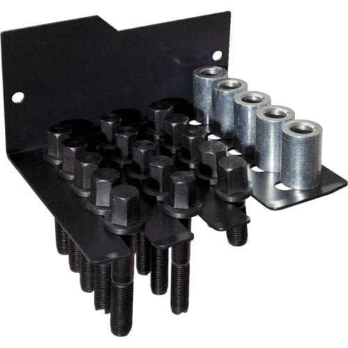 KS Tools 700.1435 Wielnaven- en scharnierasdemontaarset, 21-delig