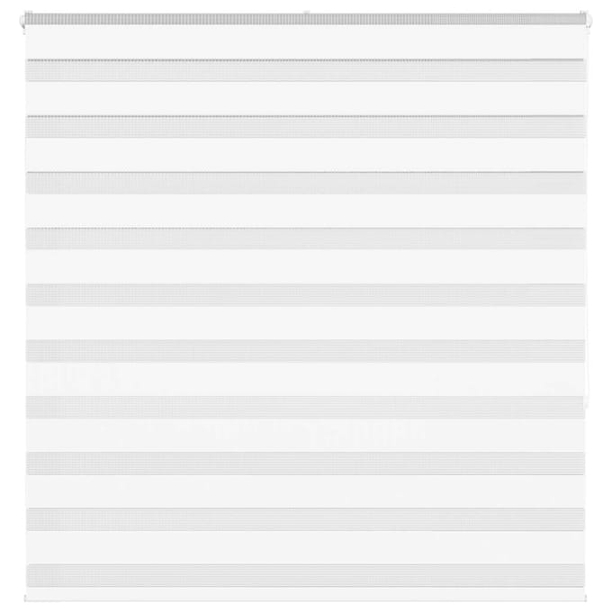 vidaXL - Zebra - rolgordijn - 150x150 - cm - stofbreedte - 145,9cm - polyester - wit