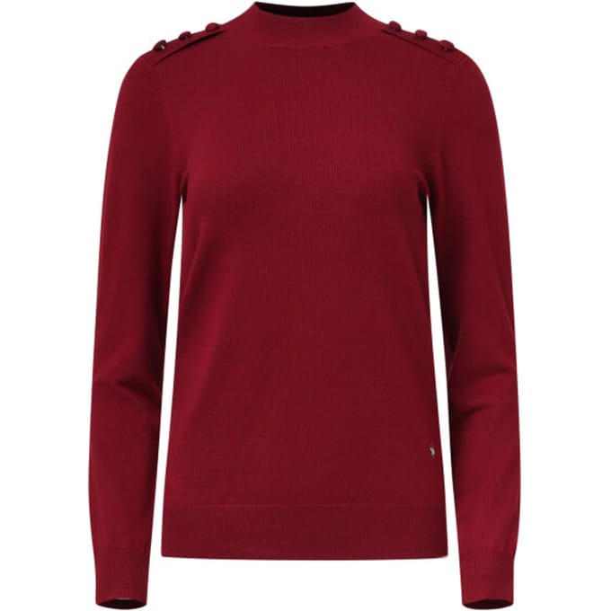 Smashed Lemon Damesgebreide top met lurex |