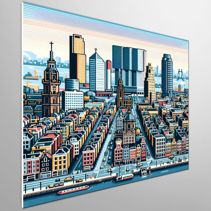 Kunstprint | Wanddecoratie | Forex | 100 × 100 cm