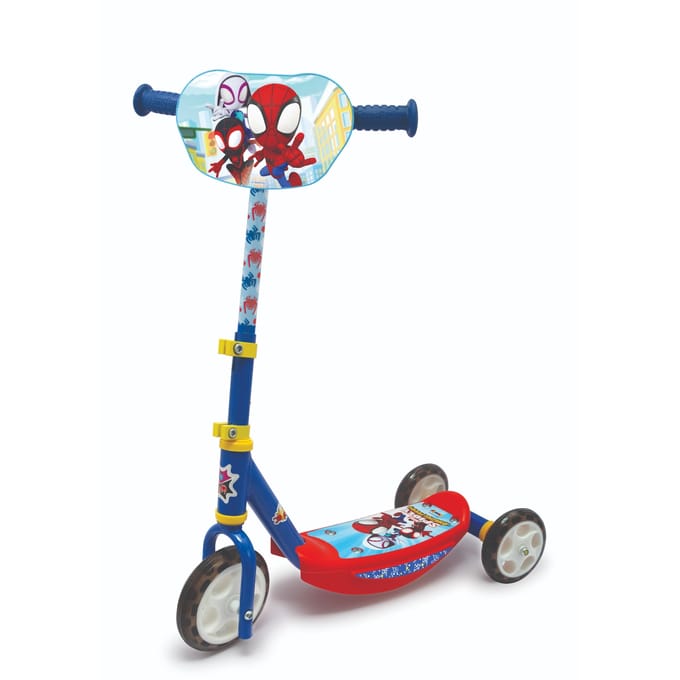 Smoby - Spiderman Step - Disney - Marvel - Scooter - Stuur in de hoogte verstelbaar - Vanaf 3 jaar