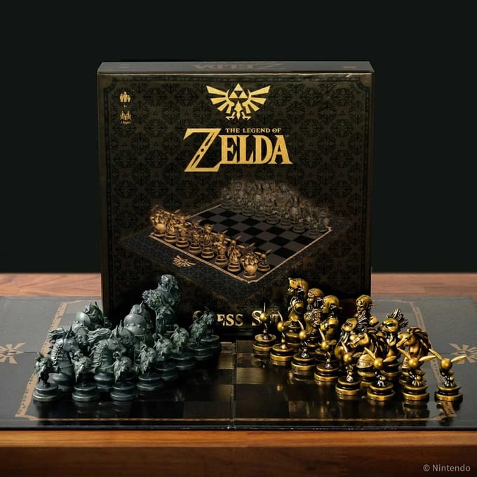 The Legend of Zelda Chess Set – 2 Spelers – Vanaf 8 Jaar - Engels