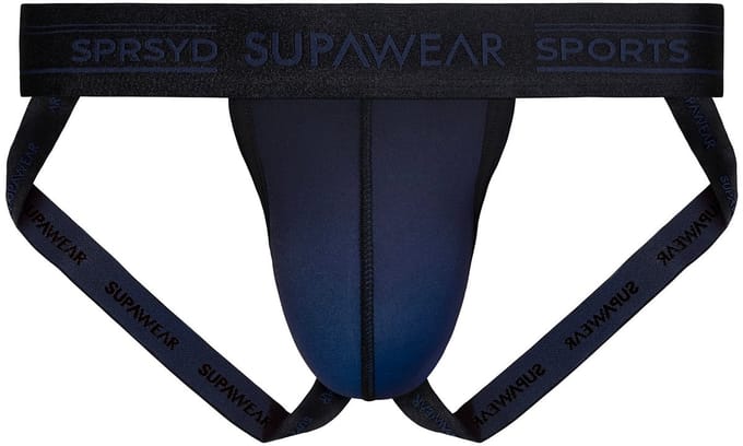 SUPAWEAR SPR Training Jockstrap Blue - MAAT XL - Heren Ondergoed - Jockstrap voor Man - Mannen Jock