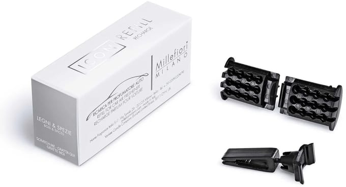Millefiori Milano - Autoparfum Icon - Navulling - Legni & Spezie
