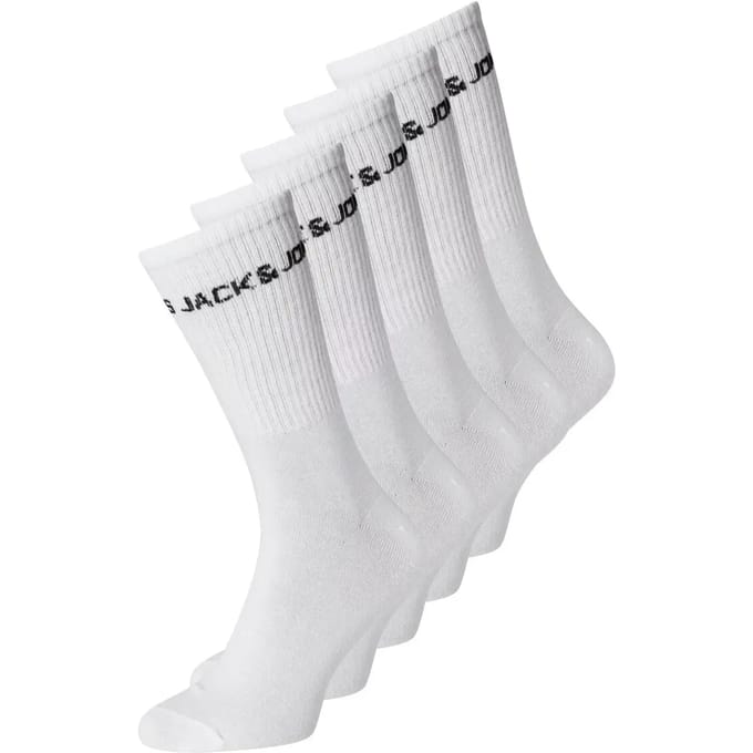 JACK & JONES- JACBASIC LOGO TENNIS SOCK 5 PACK NOOS - Heren - Socks
