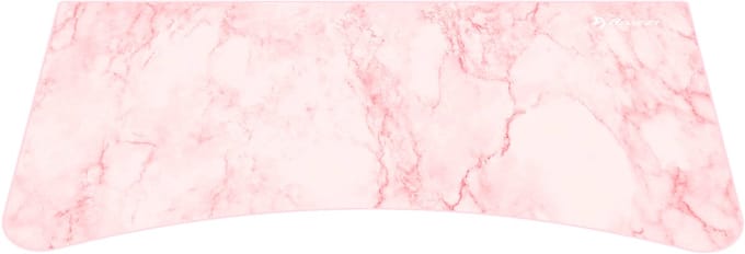 Arozzi Arena Gaming Bureau Vervangende Muismat - 160 cm - Roze Marmer
