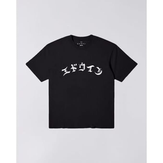 T-shirt Korte Mouw Edwin I036610.89.67-BLACK
