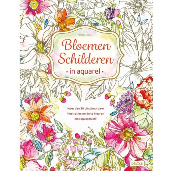 Bloemen Schilderen In Aquarel - Kristy Rice